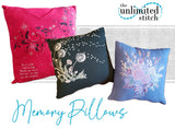 Keepsake Memory Pillow Made from Loved Ones Clothes
