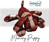 Memory Puppy Made from Loved One's Clothing