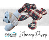 Memory Puppy Made from Loved One's Clothing