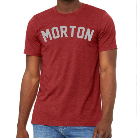 Morton Arch Heathered Rust Tee
