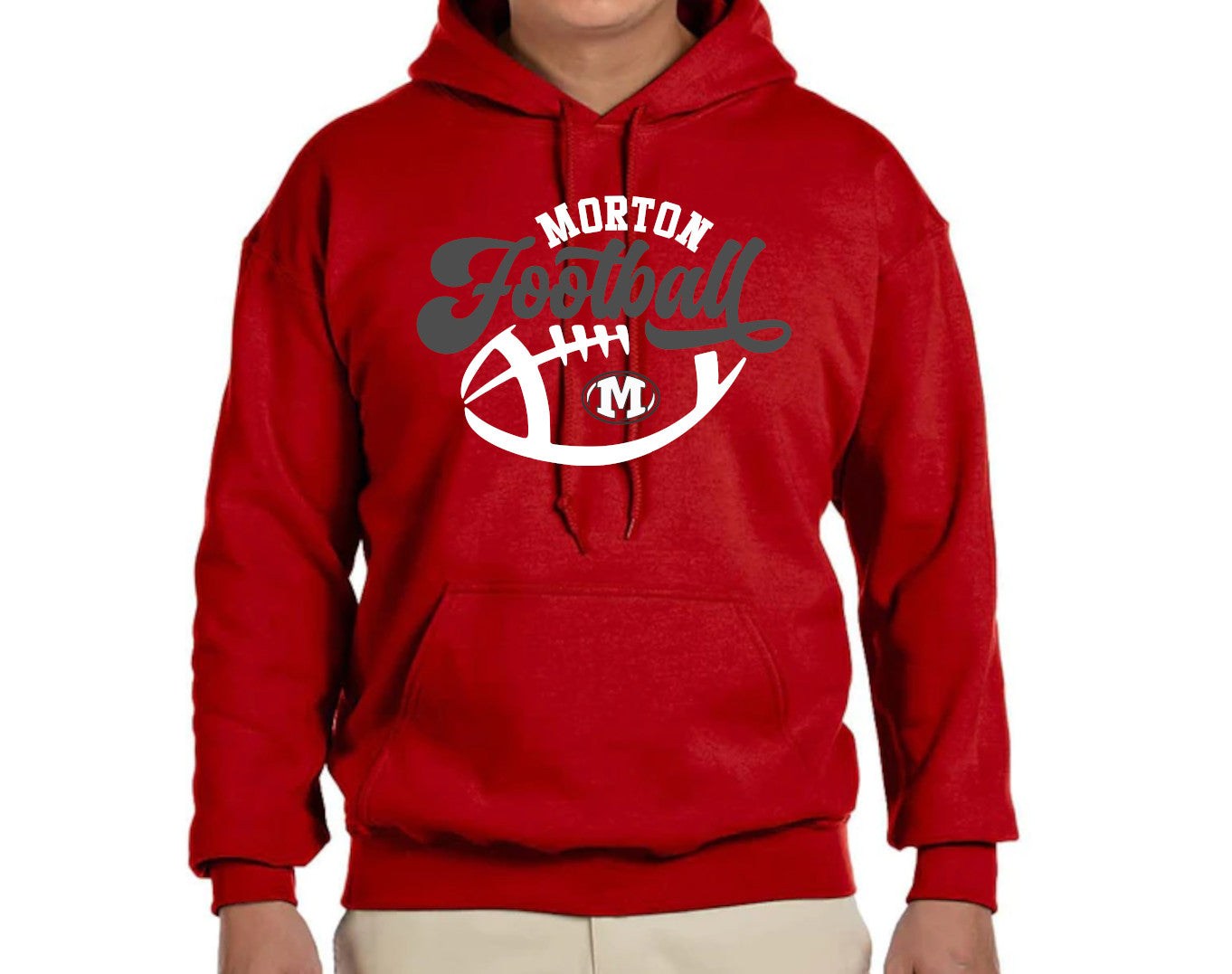 Morton Football Script Sweatshirt