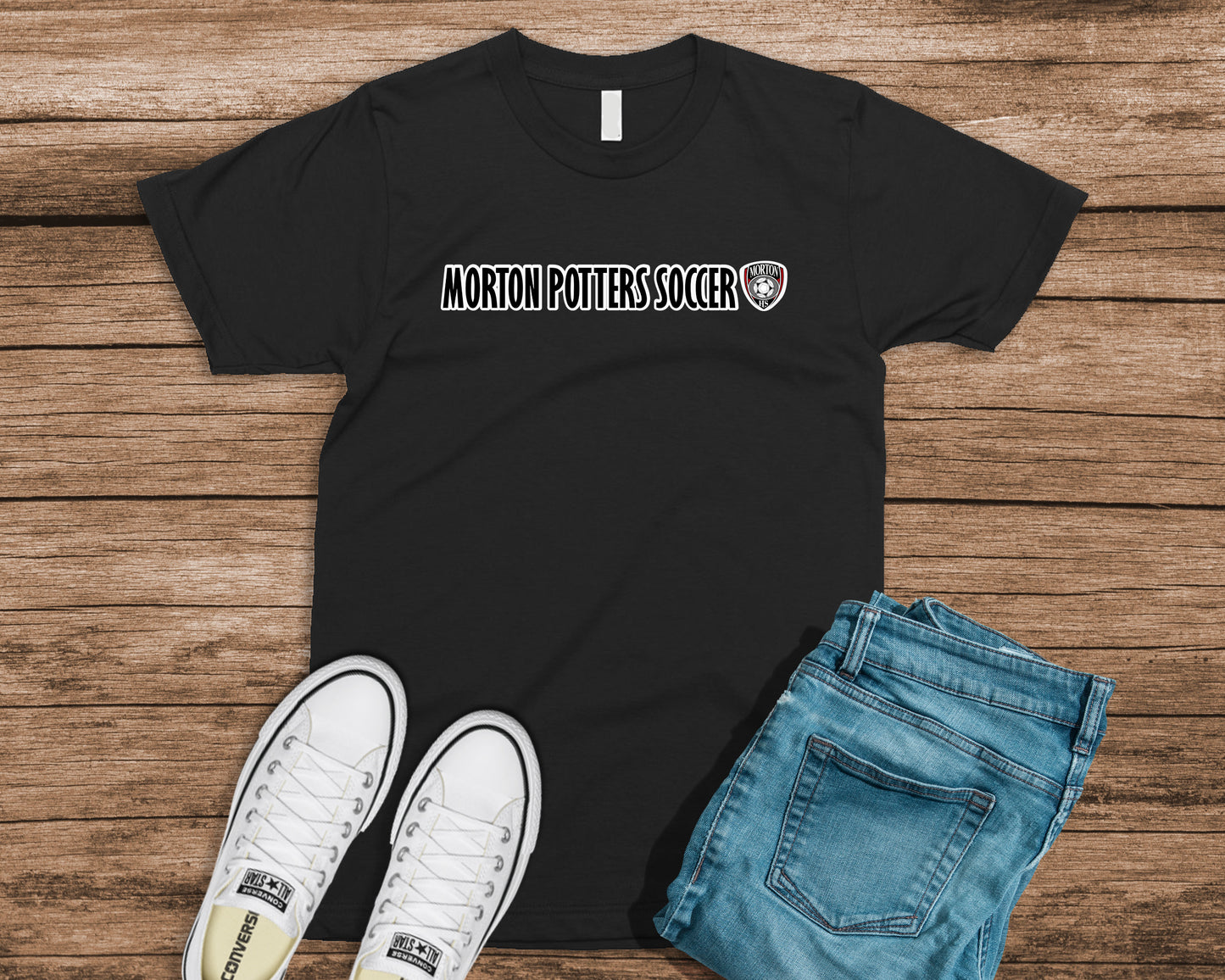 Morton Potters Soccer Blackout Tee