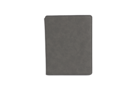 Leatherette Portfolio with Notebook - 9.5x12