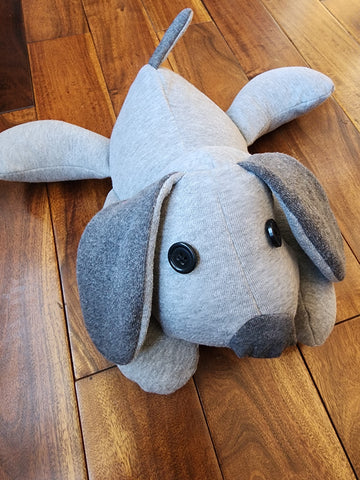 Memory Puppy Made from Loved One's Clothing