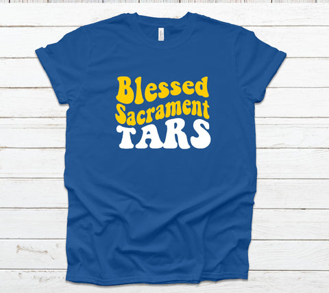 Blessed Sacrament Tars Groovy Waves Tee - In-Store