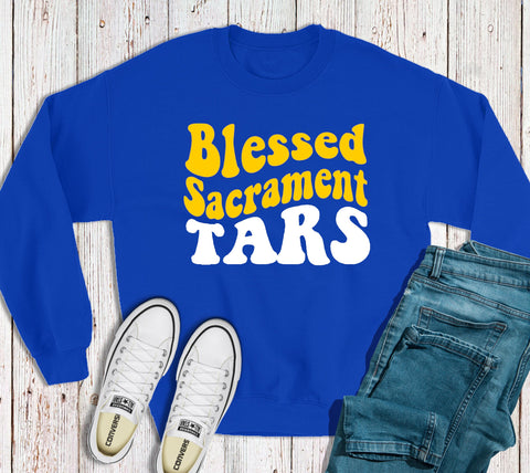 Blessed Sacrament TARS Groovy Sweatshirt