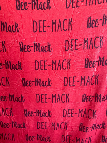 DeeMack Fuzzy Blanket - PreOrder