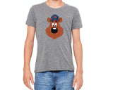 Lettie Brown Bear Distressed Tee