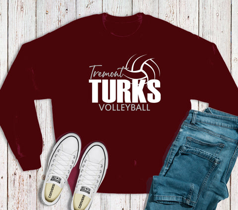 Tremont TURKS Volleyball Sweatshirt