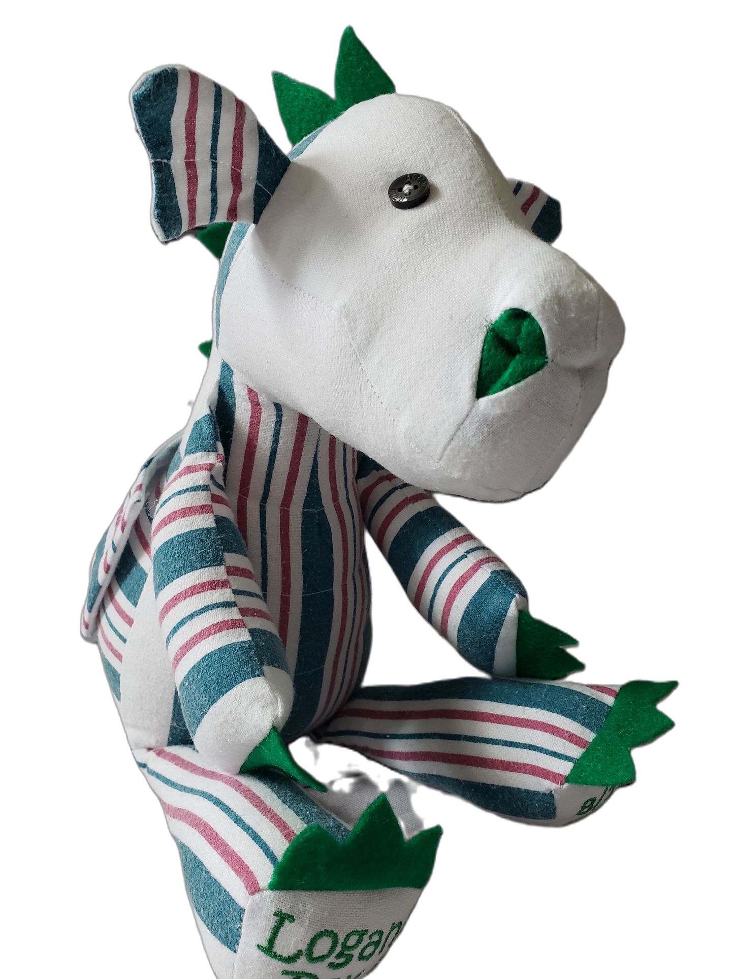 Memory Dragon Made from Loved One's Clothing