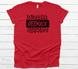 DeeMack Cheetah Print Spirit Shirt
