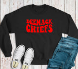 DeeMack Chiefs Groovy Wavy Sweatshirt