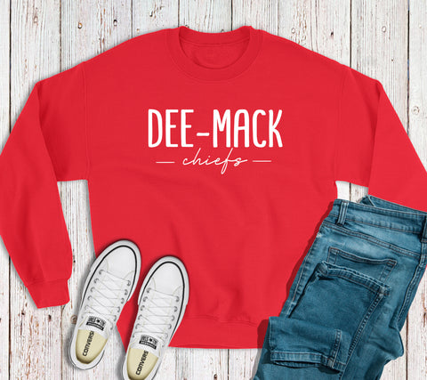 DeeMack Sleek City Crew Sweatshirt