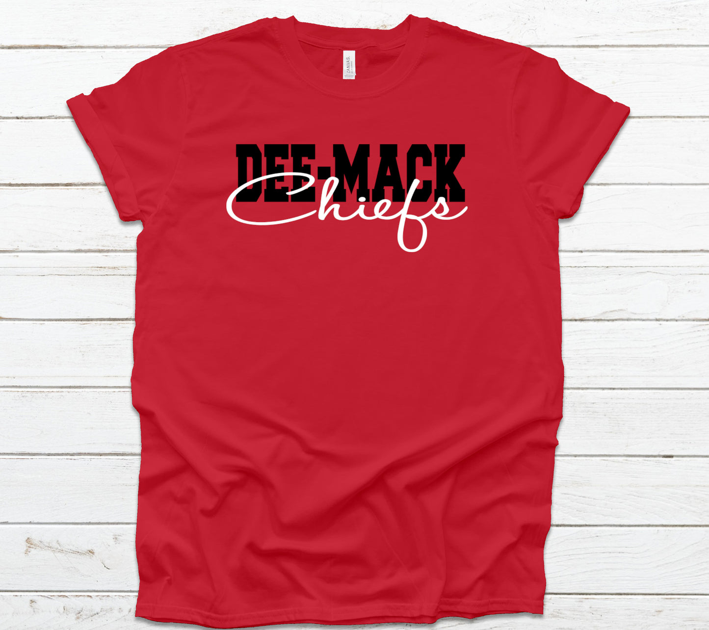 DeeMack Varsity Halo Spirit Shirt