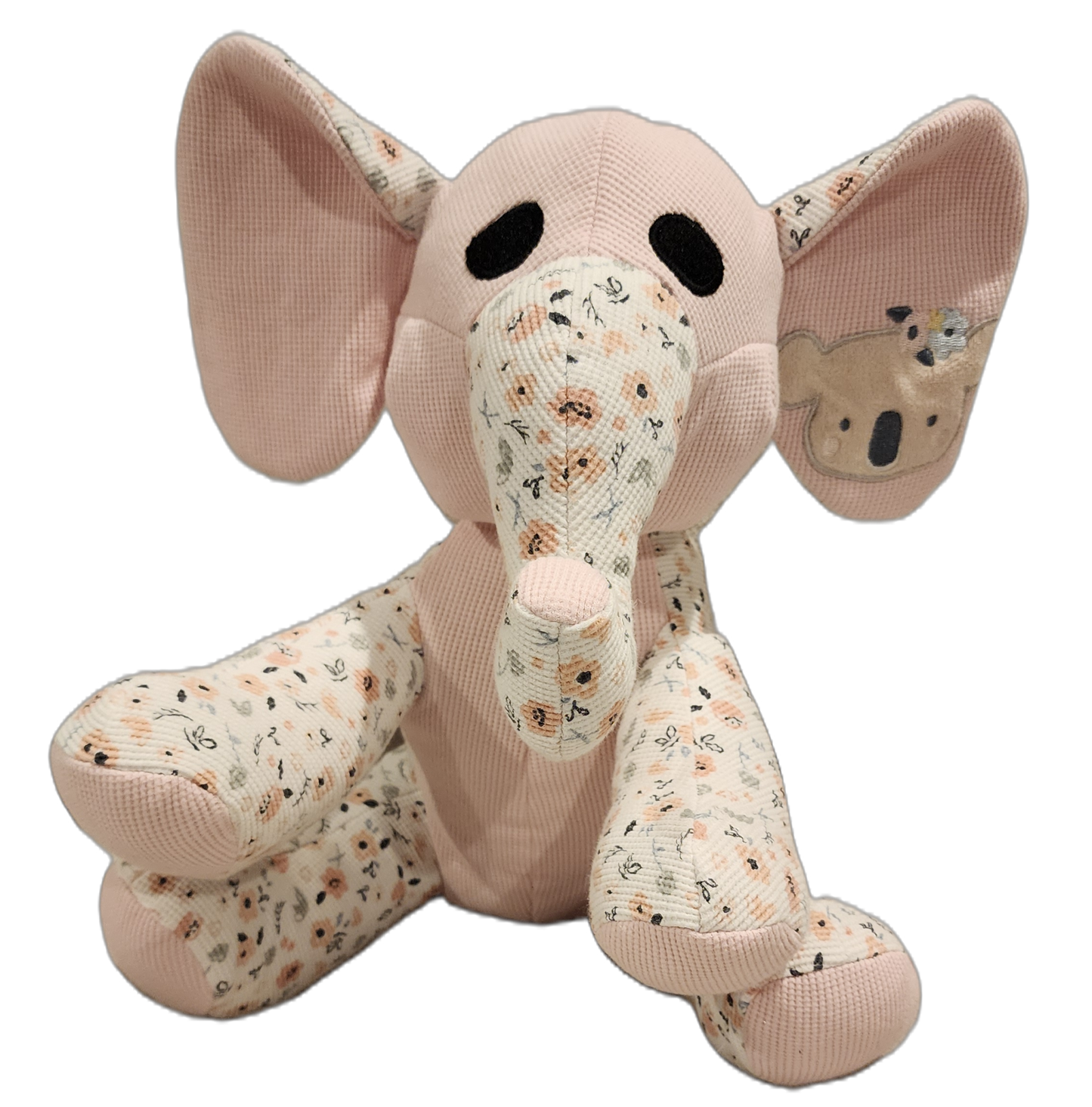 Memory Elephant Made from Clothing - Custom Keepsake Gift