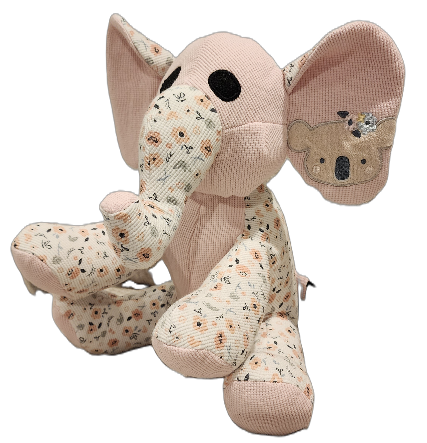 Memory Elephant Made from Clothing - Custom Keepsake Gift
