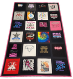Framed T-Shirt Quilts | Custom Memory Quilts with Sashing