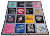 Framed T-Shirt Quilts | Custom Memory Quilts with Sashing