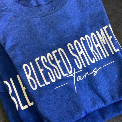 Blessed Sacrament Tars Short sleeve Spirit Cotton Shirt- InStore