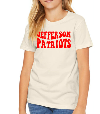 Jefferson Patriots Groovy Wave Shirt  - InStore