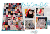 Baby & Childhood Memory Quilt – Custom Keepsake Made from Baby Clothes