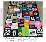 Crazy Quilt - T-Shirt Quilt