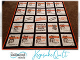 Framed T-Shirt Quilt