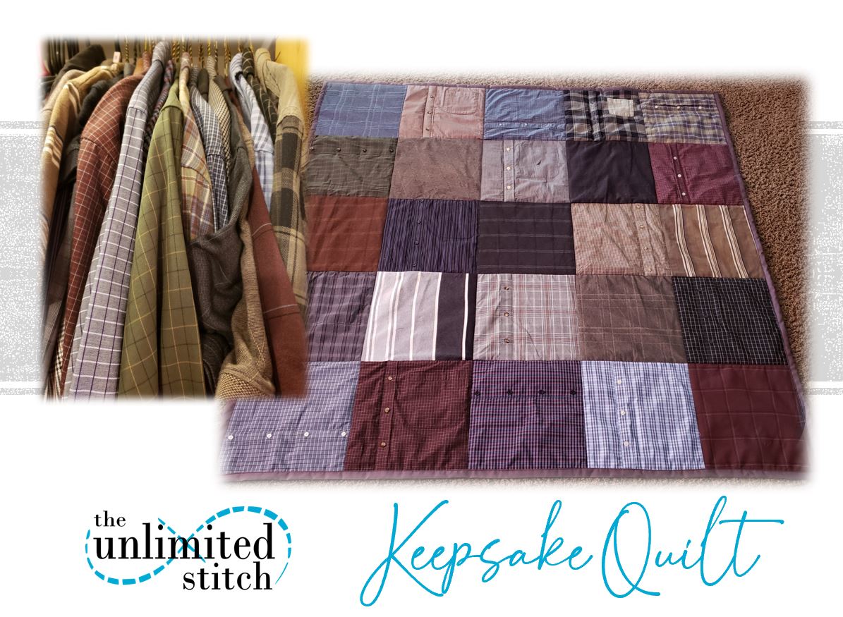 Classic Block T-Shirt Quilt | Most Popular Custom Memory Quilt