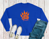 Lettie Brown Bears Paw Sweatshirt