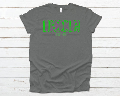 Lincoln Lions Fishy Tee