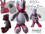 Memory Bear Made from Loved One's Clothing - Large