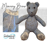 Memory Bear Made from Loved One's Clothing - Large