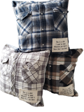 Custom Memory Pillow from Loved One’s Clothing | Memorial Keepsake