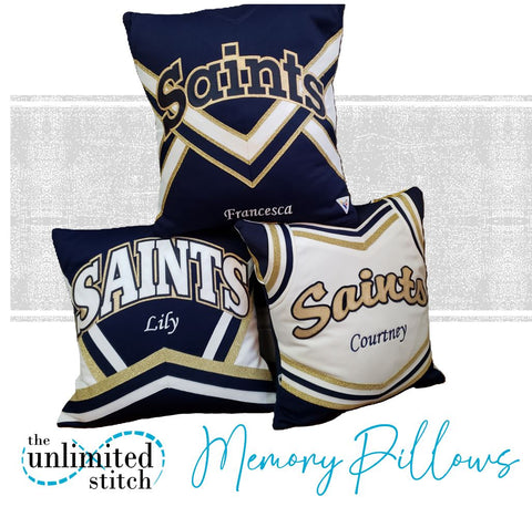 Keepsake Uniform Memory Pillow