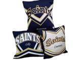 School & Activity Memory Pillows | Sports, Band, & Graduation Keepsakes