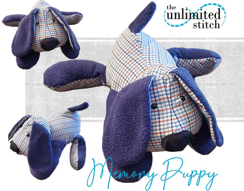 Memory Puppy Made from Loved One's Clothing