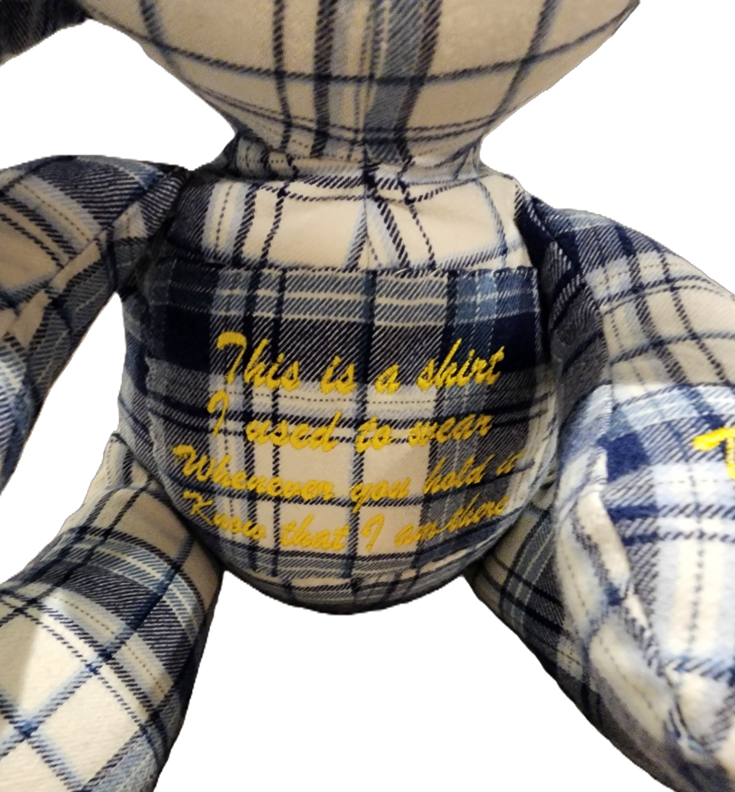 Memory Puppy Made from Loved One's Clothing