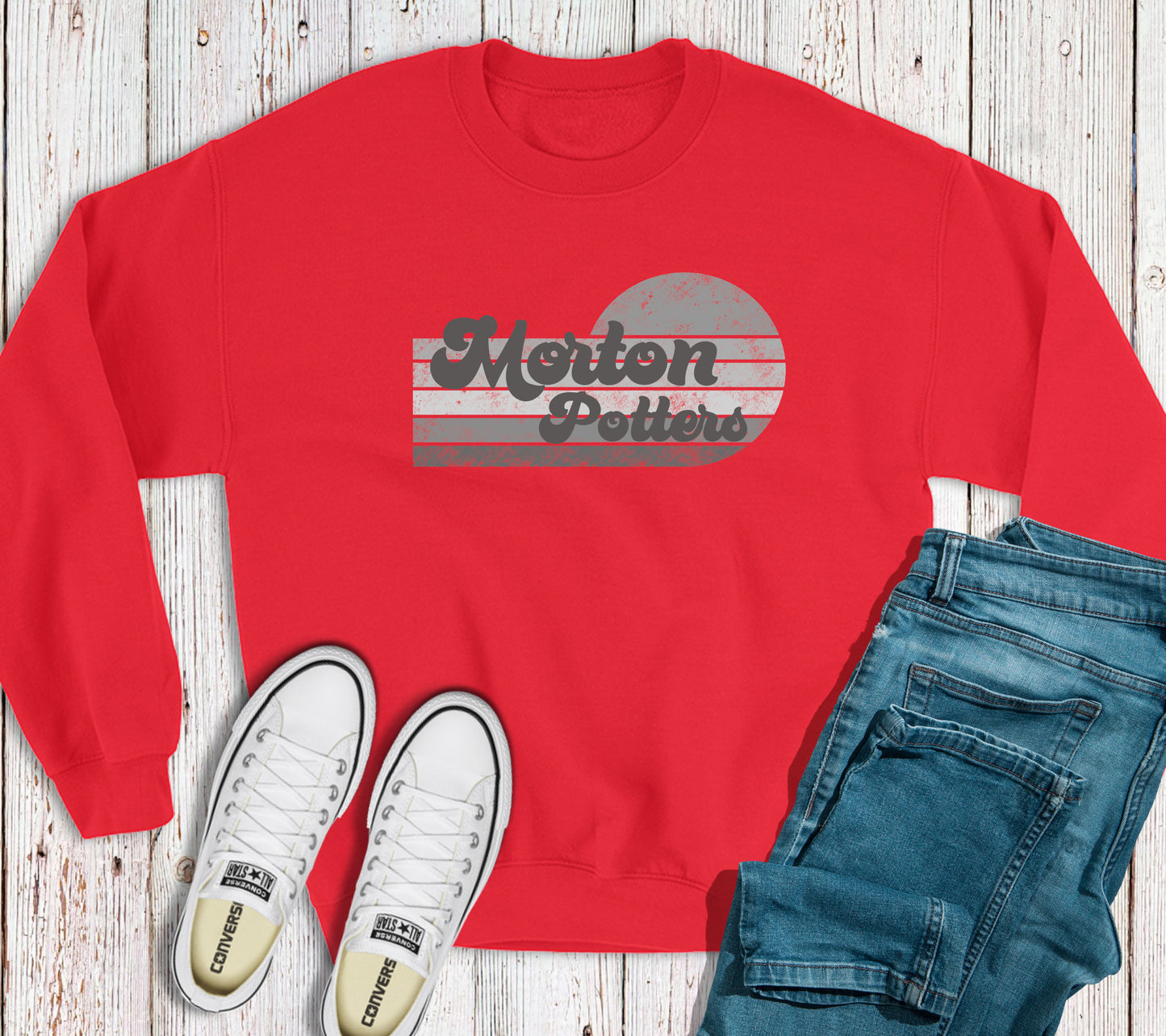 Morton Potters Retro Sunset Sweatshirt