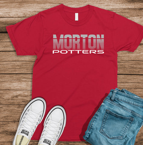 Morton Potters Striped Red Tee - InHouse