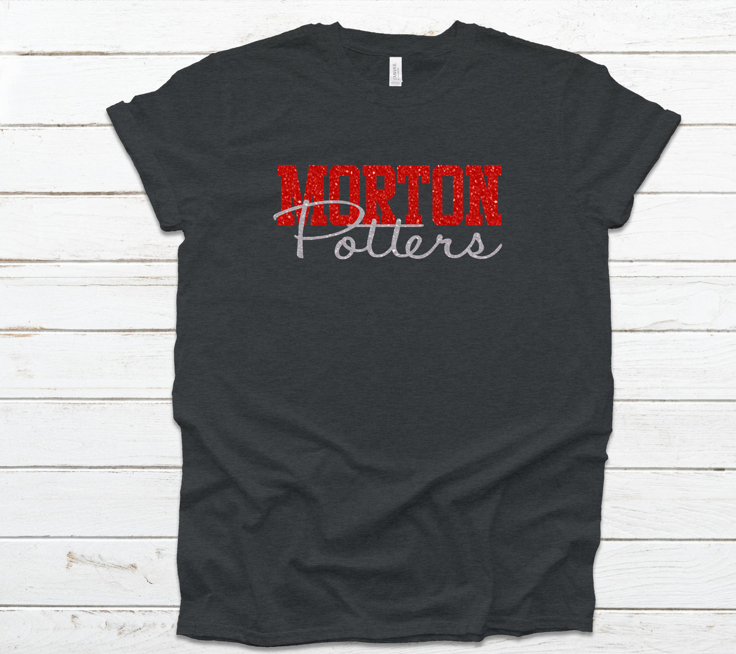 Morton Potters Varsity Halo Tee - Matte or Glitter