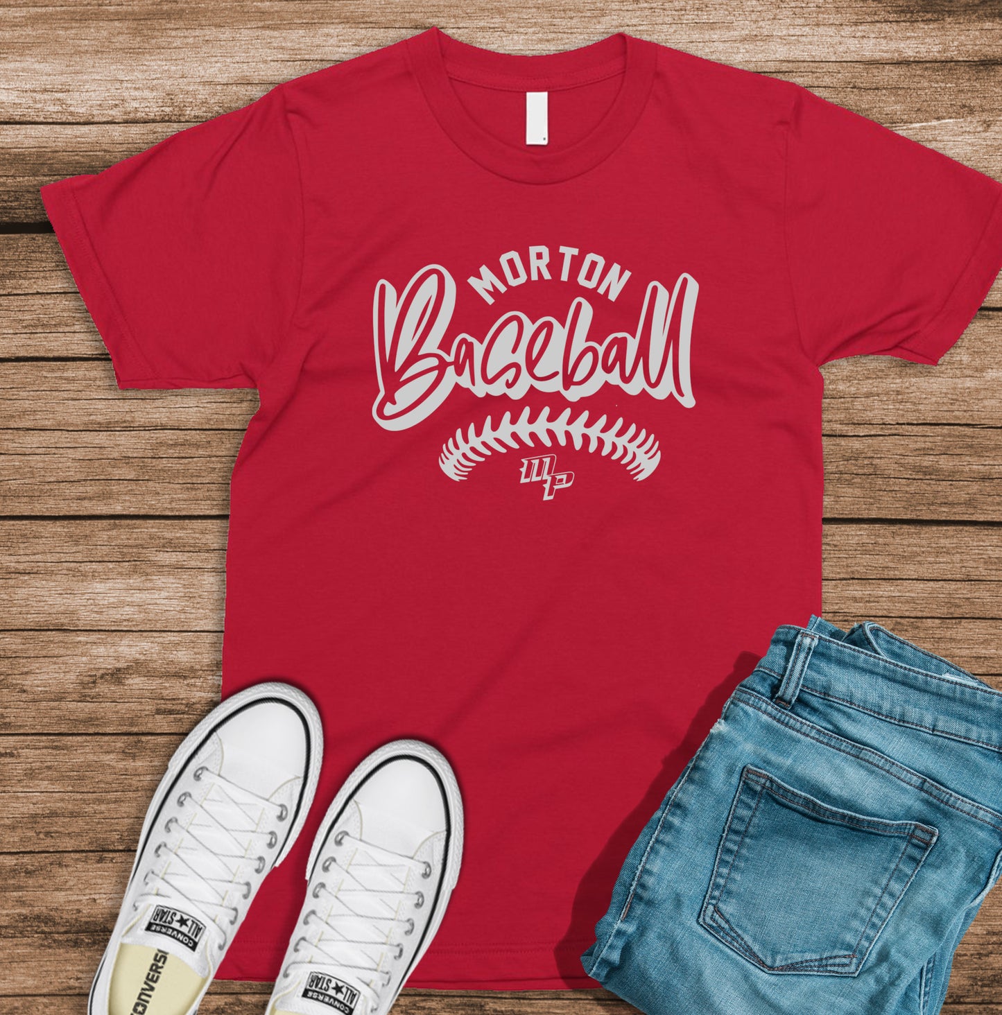 Morton Baseball Tee