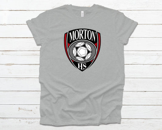 Morton HS Soccer Crest Full Color Tee