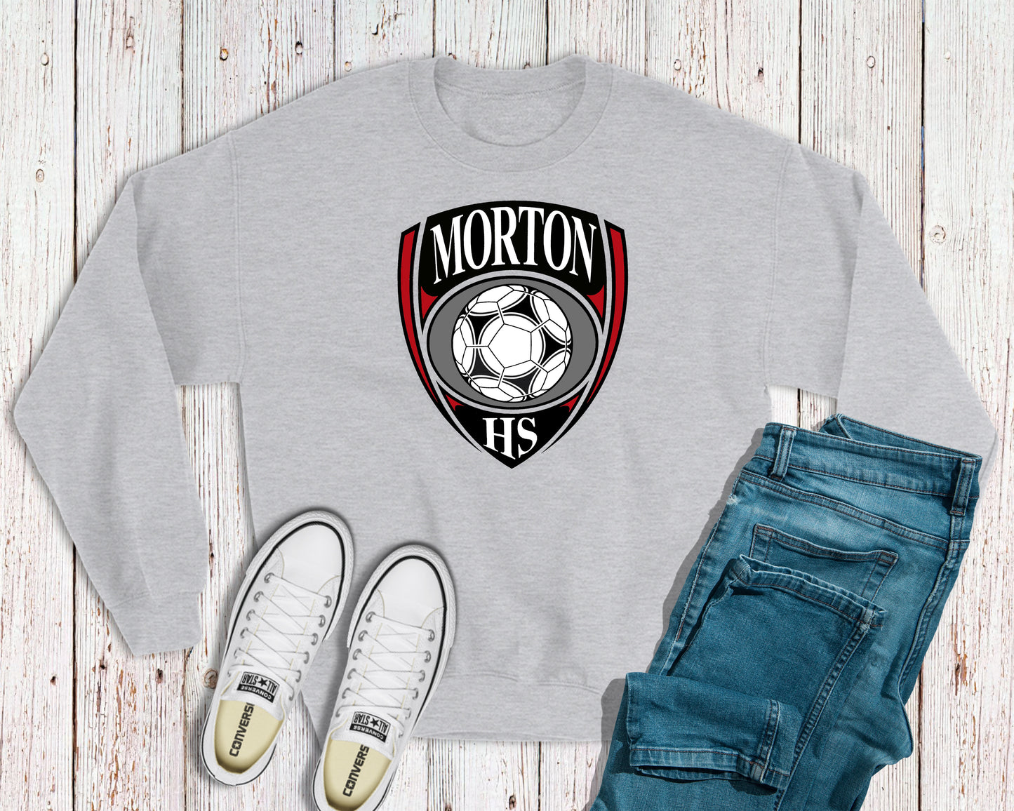 MHS Soccer Full Color Crest Sweatshirt