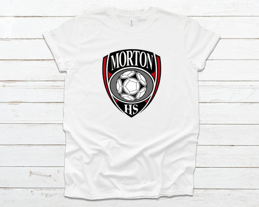 Morton HS Soccer Crest Full Color Tee
