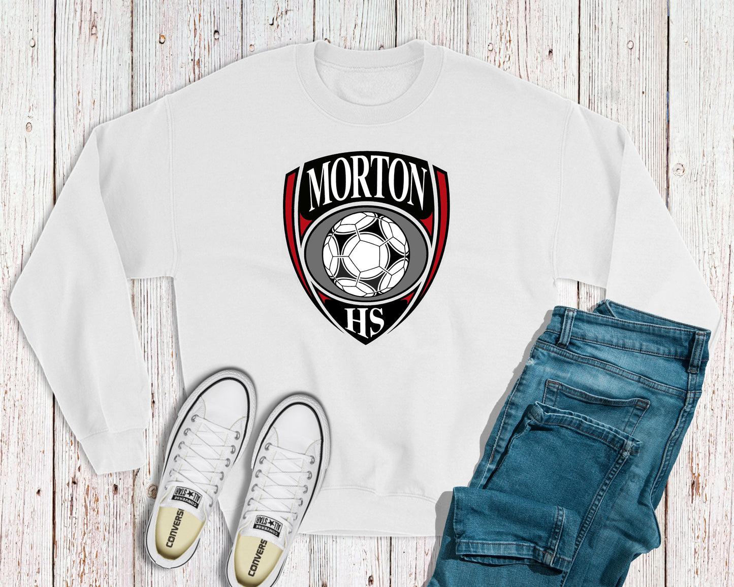 MHS Soccer Full Color Crest Sweatshirt