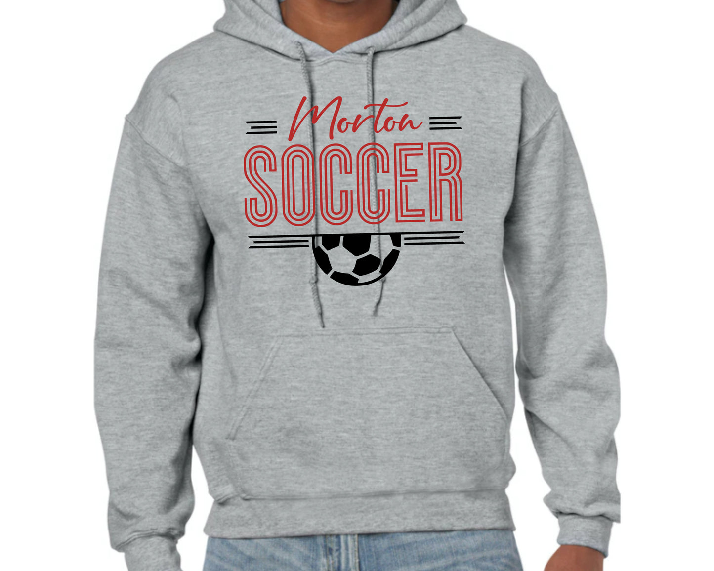 Morton Soccer Stripey Sweatshirt