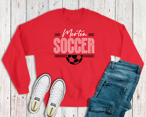 Morton Soccer Stripey Sweatshirt