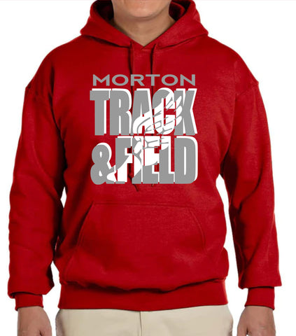 Morton Track and Field - Stacked Sweatshirt