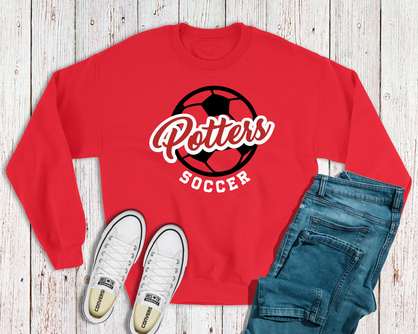 Potters Soccer Sweatshirt