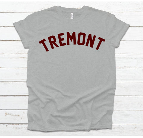 Tremont Arch Gray Tee